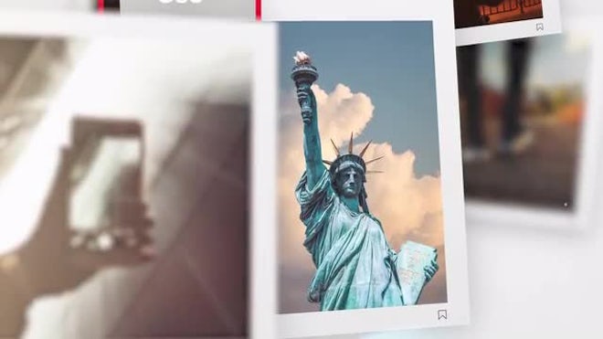 Square Photo Premiere Slideshow Premiere Pro Templates