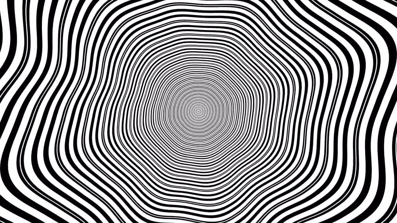 Trippy Hypnotic Waves Loop - Stock Motion Graphics | Motion Array