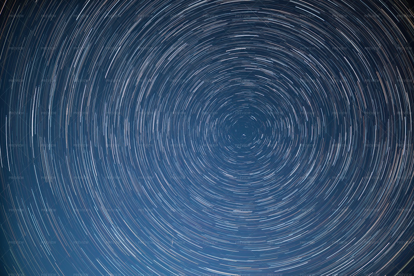 Star Trails In Sky - Stock Photos | Motion Array