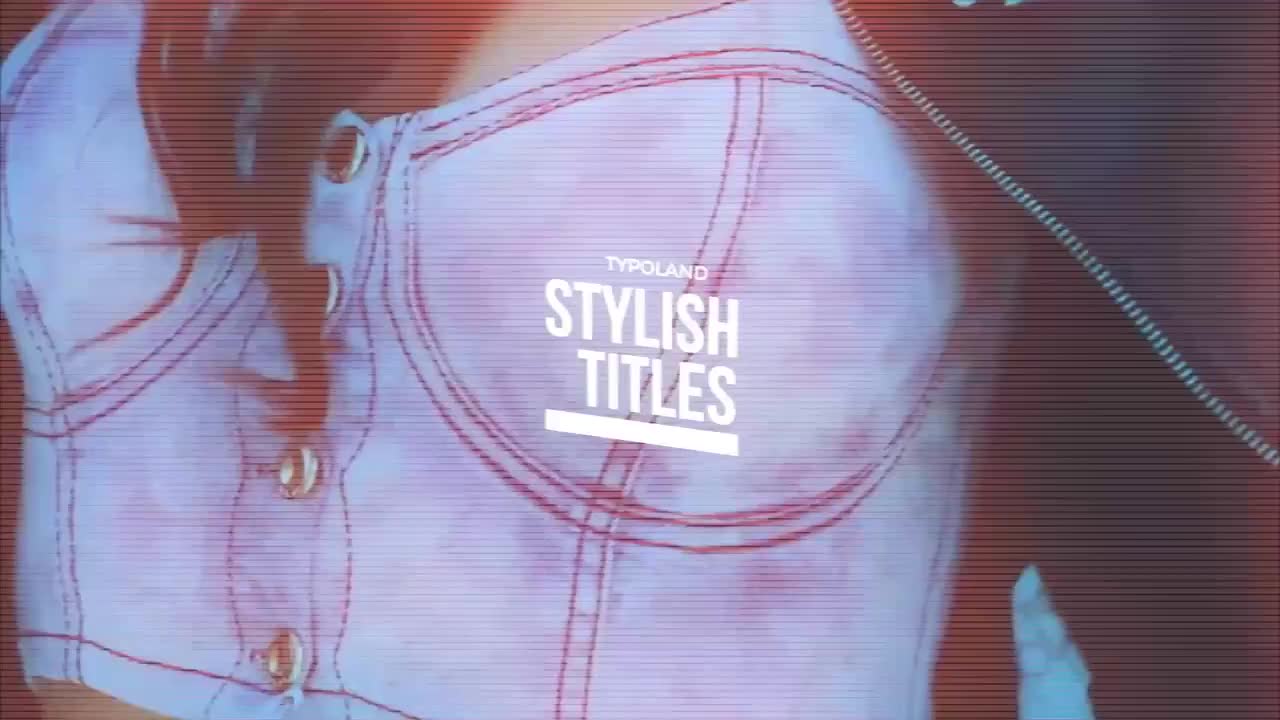Glitch Titles & Transitions Pack - After Effects 61733 Free download