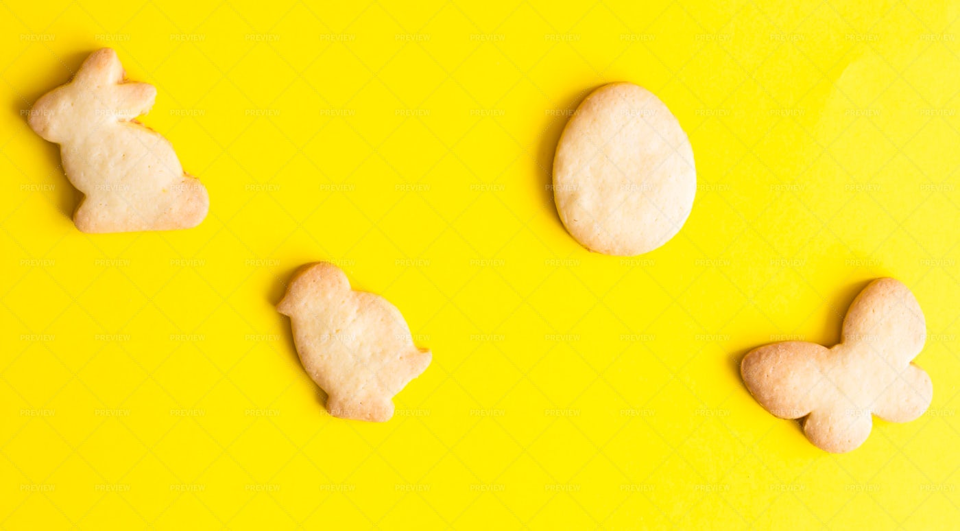 Easter Cookies: Stock Photos