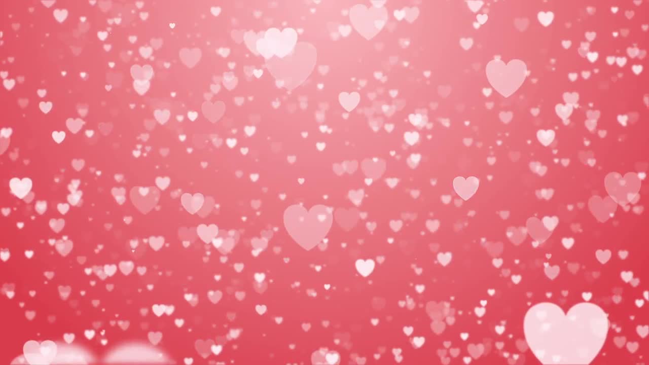 Hearts Background - Stock Motion Graphics | Motion Array