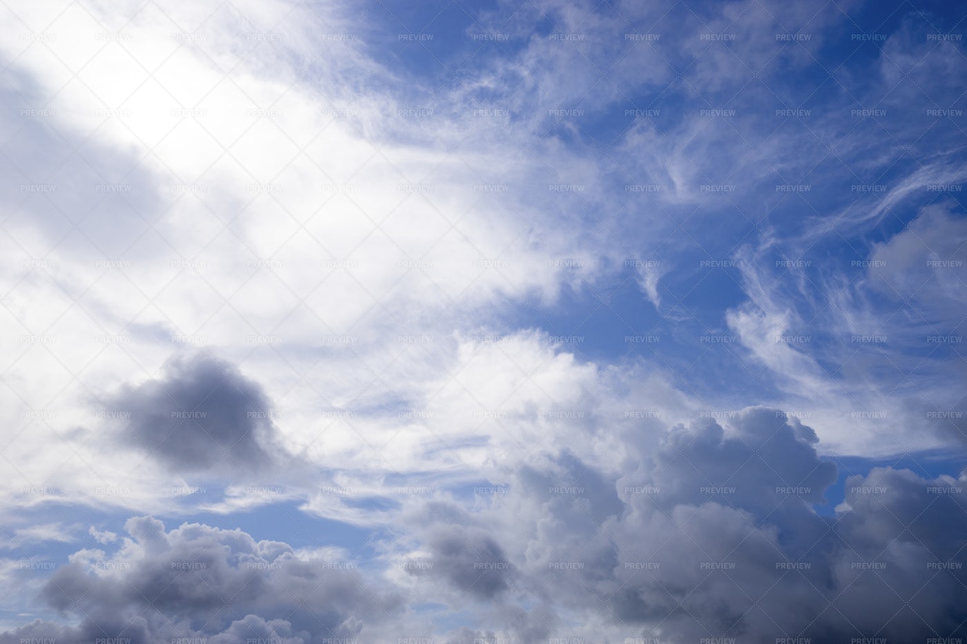 Clouds In Blue Sky: Stock Photos