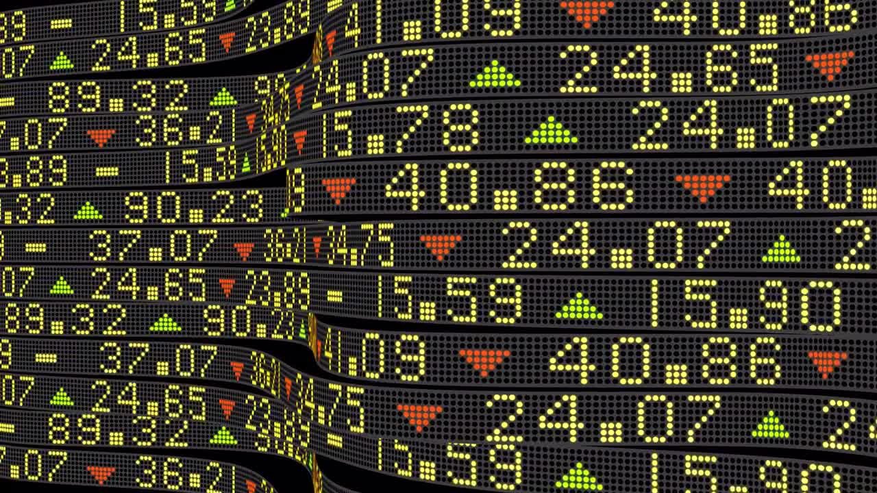 Stock Market Tickers - Stock Motion Graphics | Motion Array