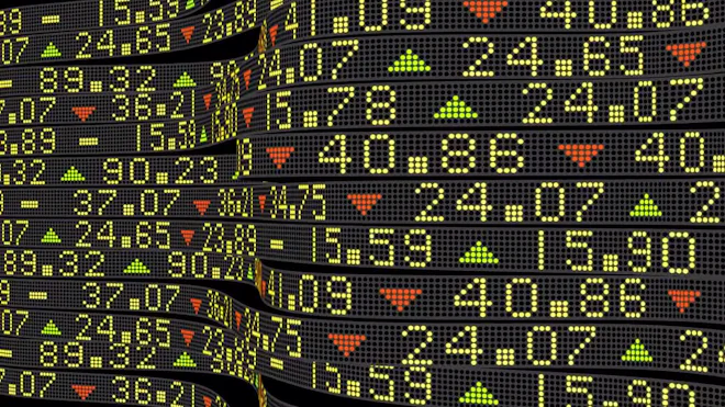 Valid Ticker Stock Market Ticker