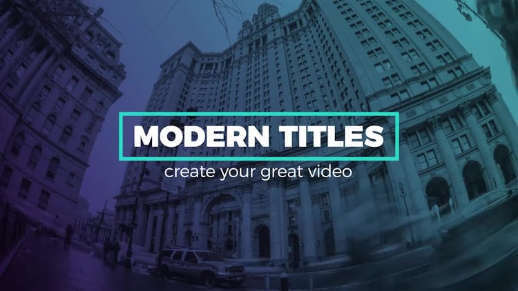 Dynamic Titles: After Effects Templates