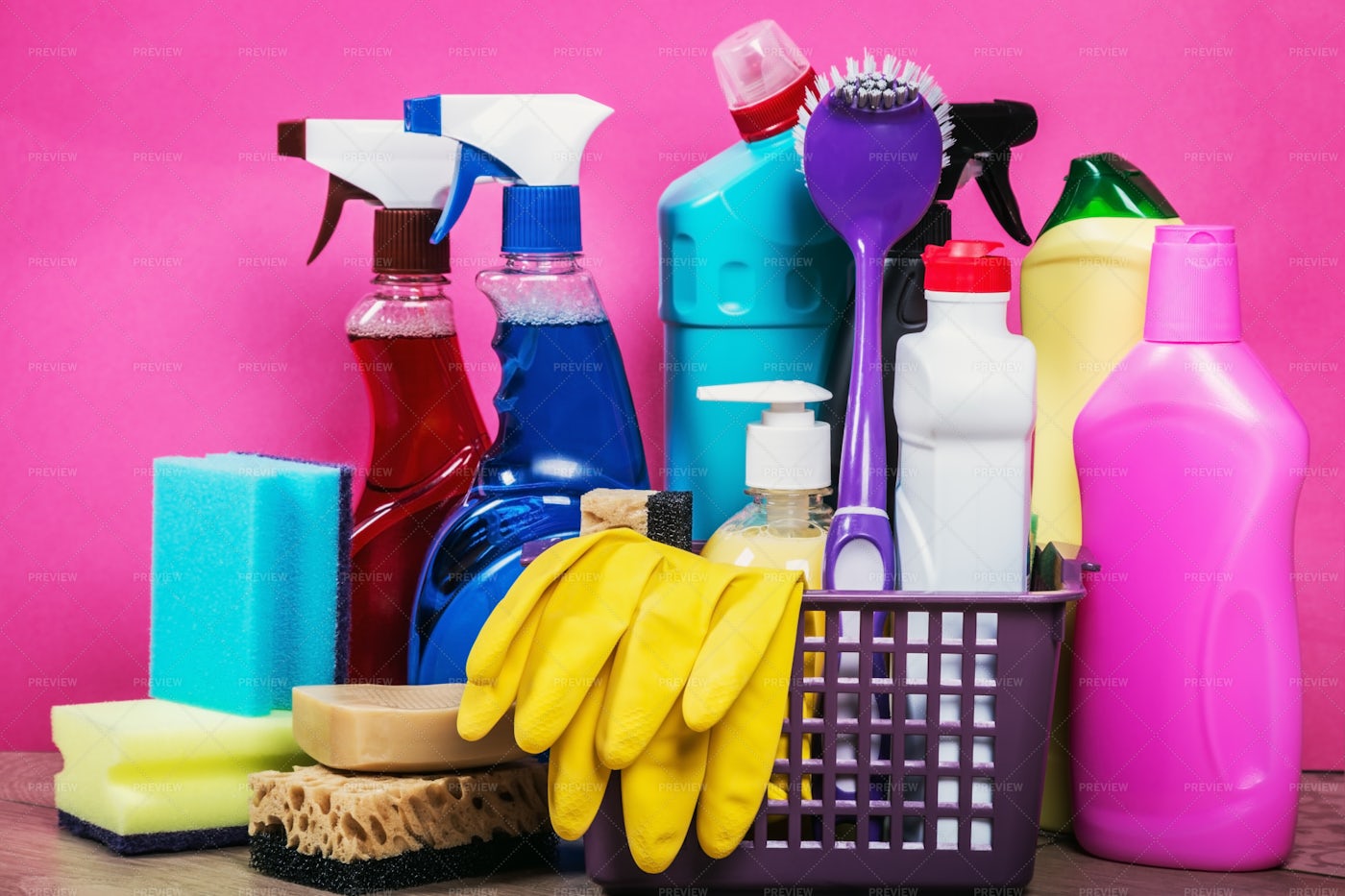 Cleaning Products And Items - Stock Photos | Motion Array