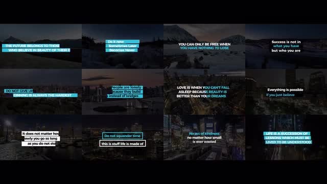Social Media Titles: After Effects Templates