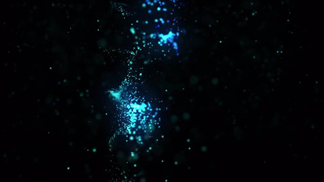 Blue Particle Animation Background 01 - Stock Motion Graphics | Motion Array