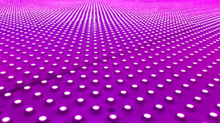 Glowing LED Panel: Blue - Purple : Stock Video