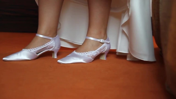 Wedding Shoes: Stock Video