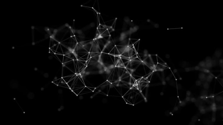 Plexsus Background Loop Alpha: Stock Motion Graphics