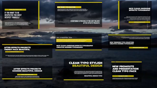 Big Titles #1 Freebies template preview