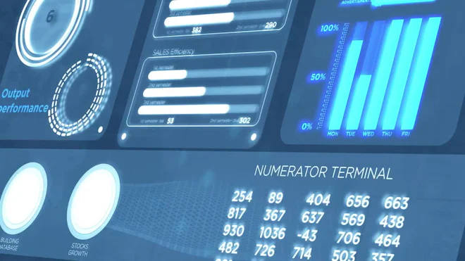 Numbers Led Infographic Example Infographic Numbers Video