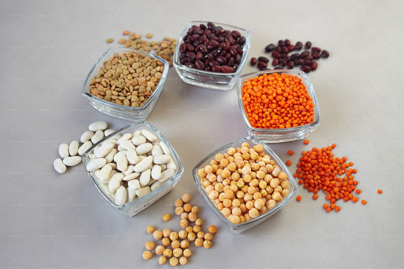 Dried Legumes: Stock Photos