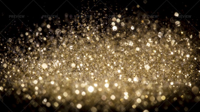 16 Glowing Glitter Explode, Glitter Confetti Gold Dust PNG By ArtInsider