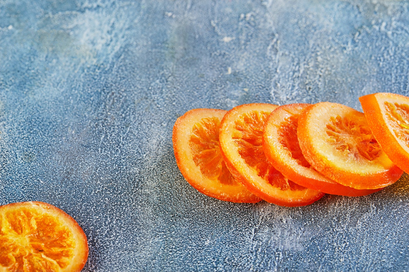 Slices Of Dried Oranges: Stock Photos