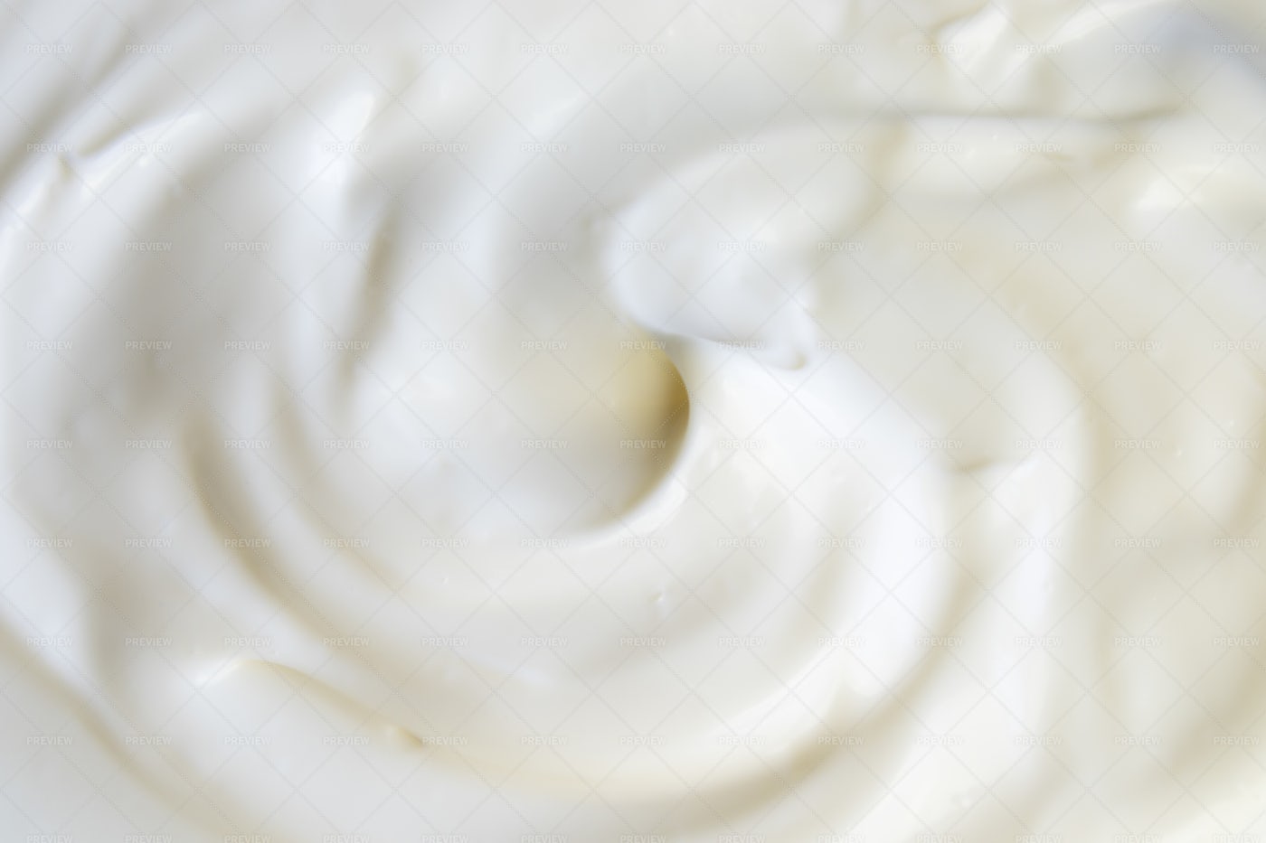 Sour Cream Texture: Stock Photos