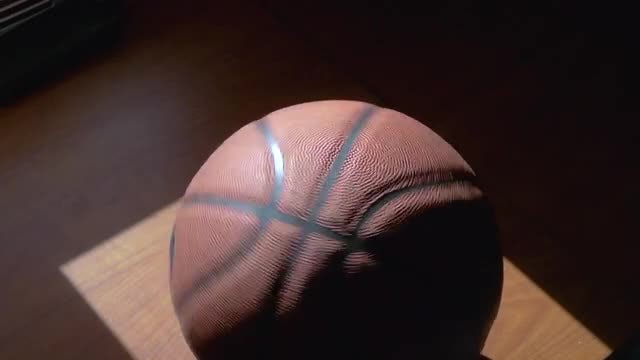 Spinning Basketball: Stock Video