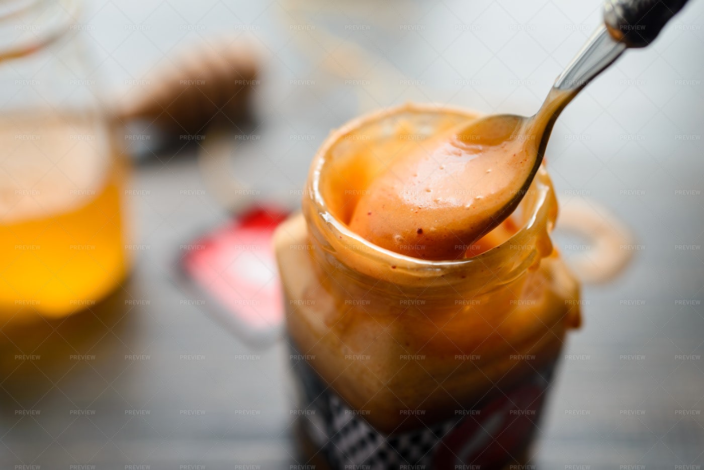 Jar Of Honey: Stock Photos