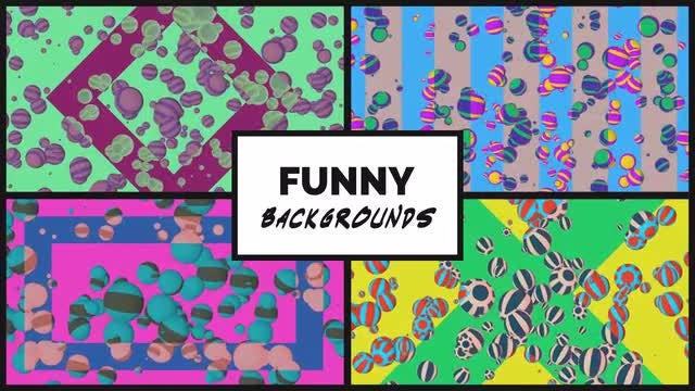 Funny Backgrounds Pack: Stock Motion Graphics