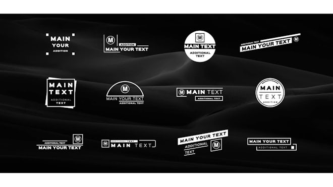 Motion Titles V.2 Freebies template preview