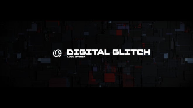 Digital Technology Logo Opener Freebies template preview