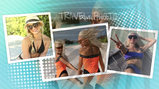 Summer Slideshow Freebies template preview