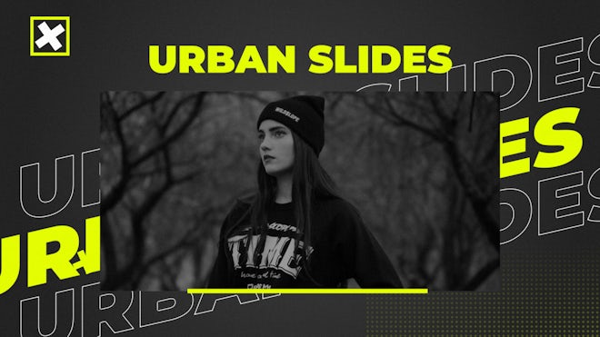 Urban Slides Promo Freebies template preview