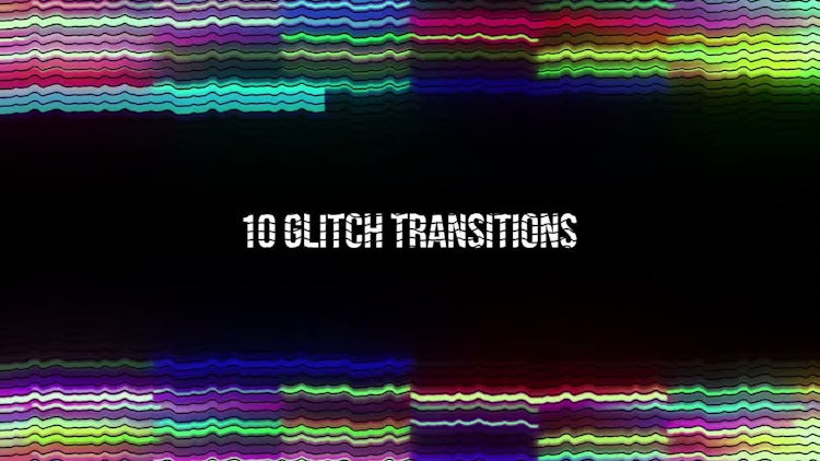 Glitch Transitions - Motion Graphics | Motion Array