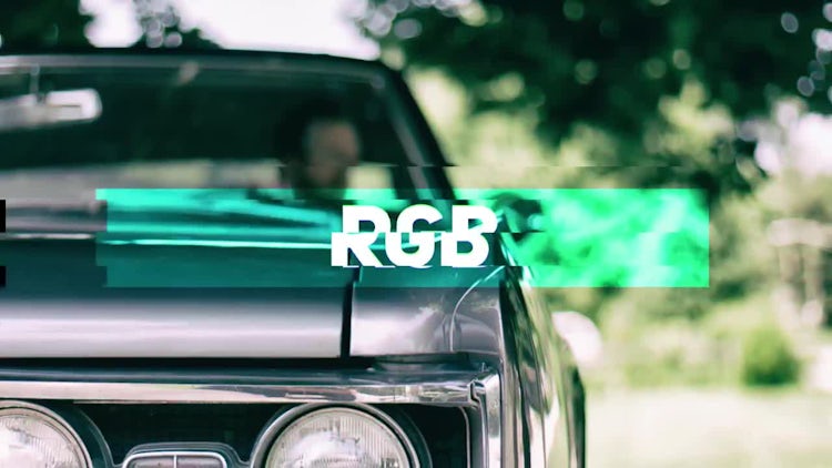 Dynamic Glitch Intro: After Effects Templates