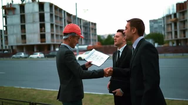 Architect Teamwork On New Project: Stock Video