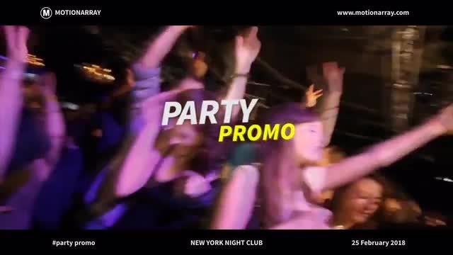 Party Promo: Premiere Pro Templates