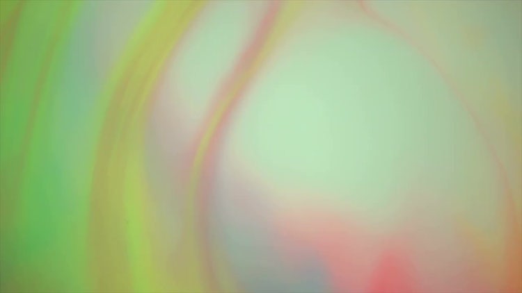 Green Multi-color Paint Mix: Stock Video