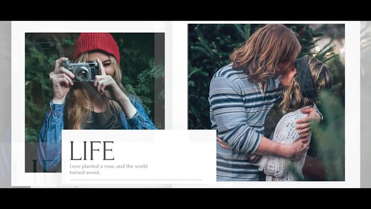 Cinematic Clean Slideshow: Premiere Pro Templates