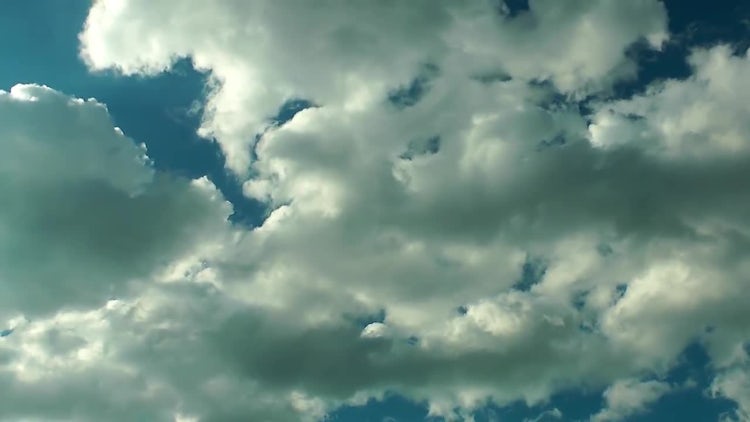 Soft Clouds Time Lapse: Stock Video