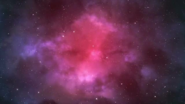 Pink And Purple Space Background : Stock Motion Graphics