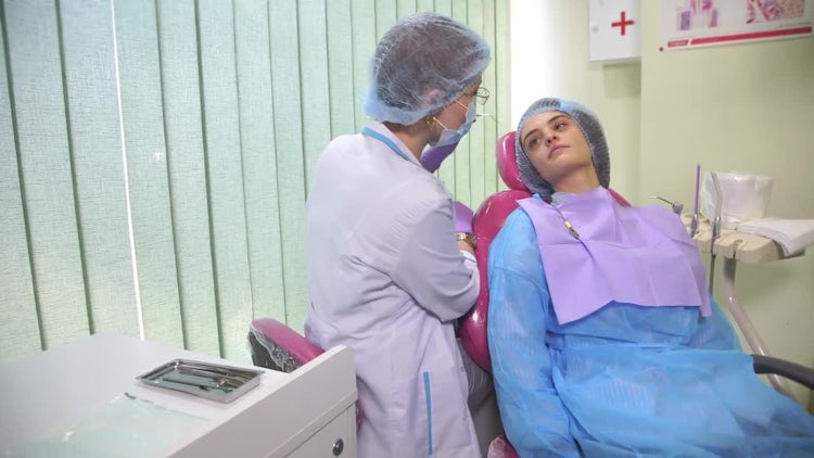 Visit To The Dentist: Stock Video