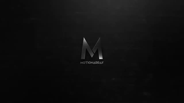 Dark Metal Logo: After Effects Templates