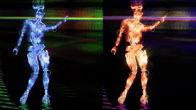 Sci-Fi Dance: Stock Motion Graphics