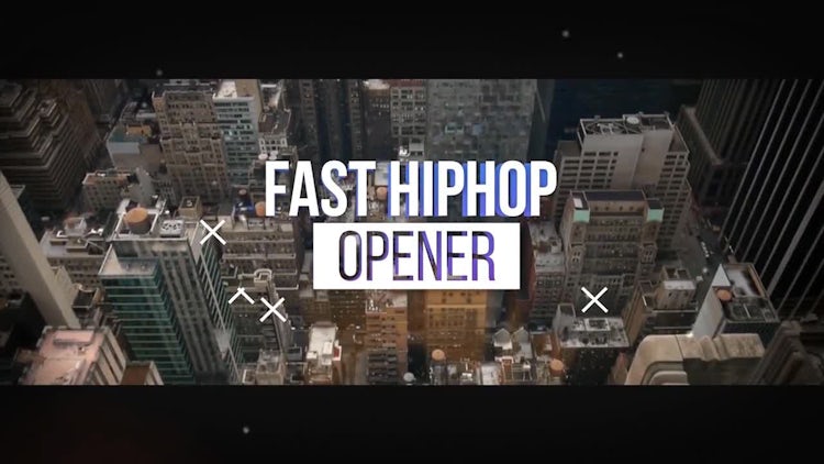 Fast Hiphop Opener: After Effects Templates