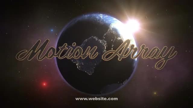 Planet Logo: After Effects Templates