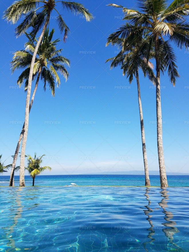 The Pool In Bali - Stock Photos | Motion Array