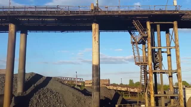 Ore Conveyor For Mining: Stock Video