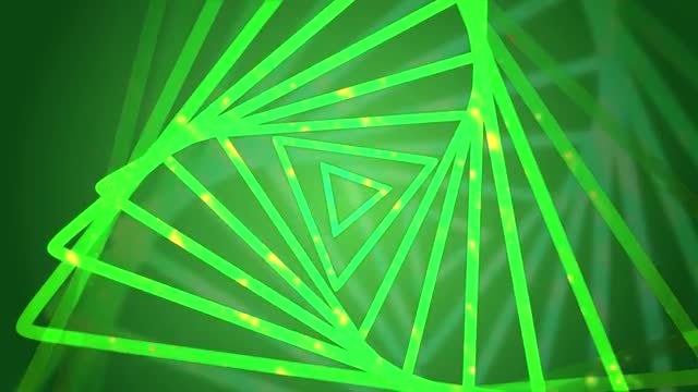 Triangle VJ Background Loop: Stock Motion Graphics