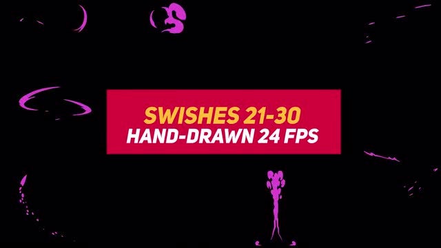 Liquid Elements Swishes 21-30: Stock Motion Graphics