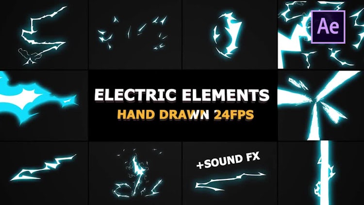 Dynamic Electric Elements: After Effects Templates