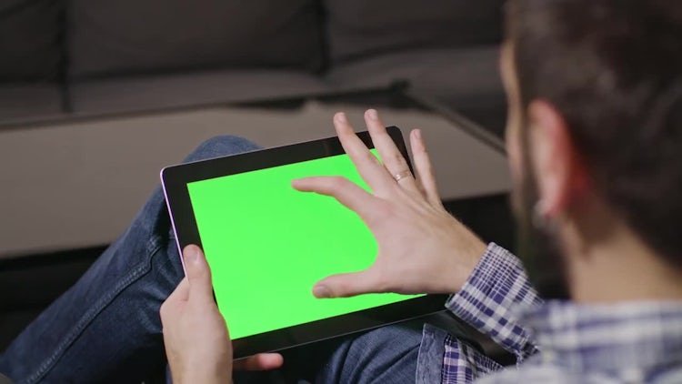 Tablet Pinch In And Out : Stock Video