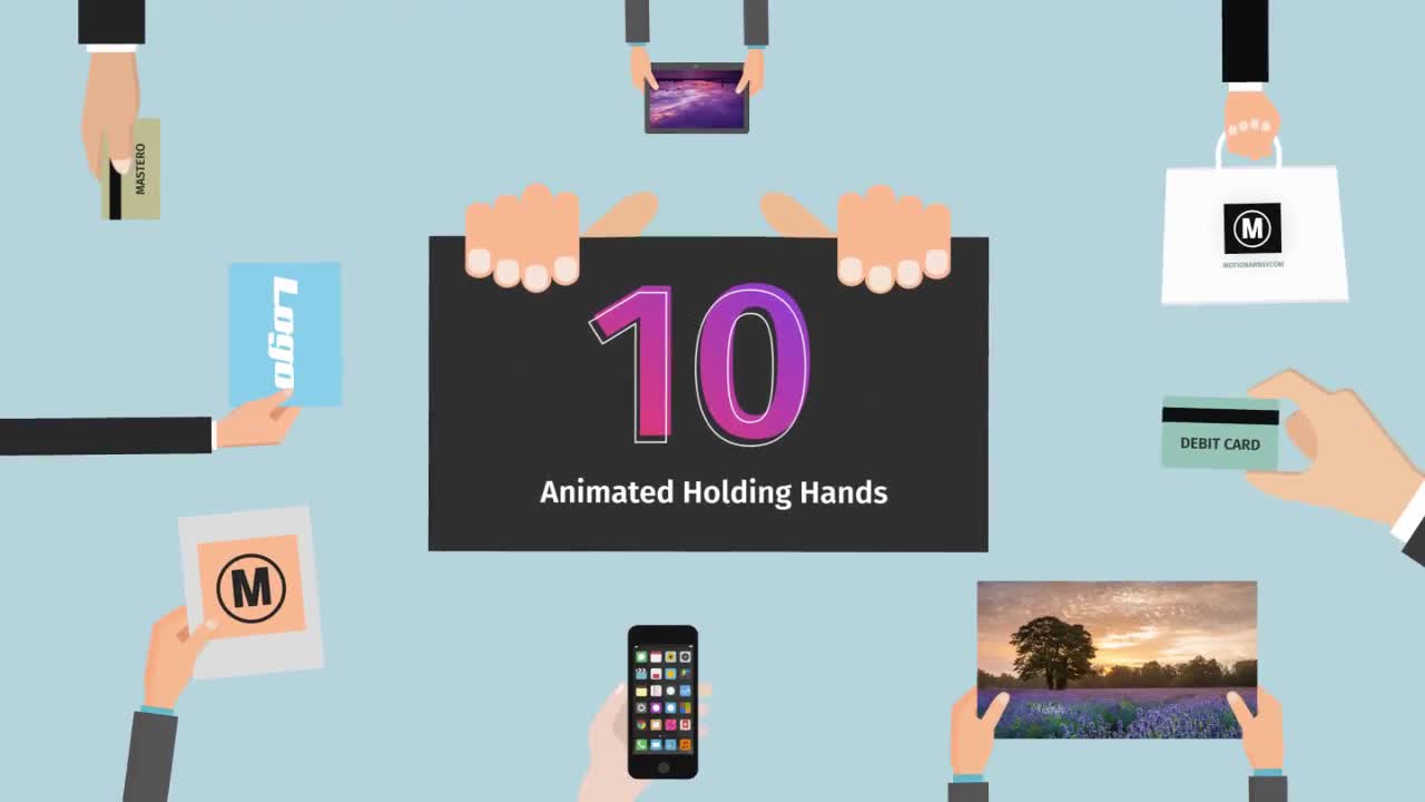 10 Animated Holding Hands - After Effects Templates | Motion Array