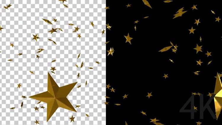 Star Rain: Stock Motion Graphics